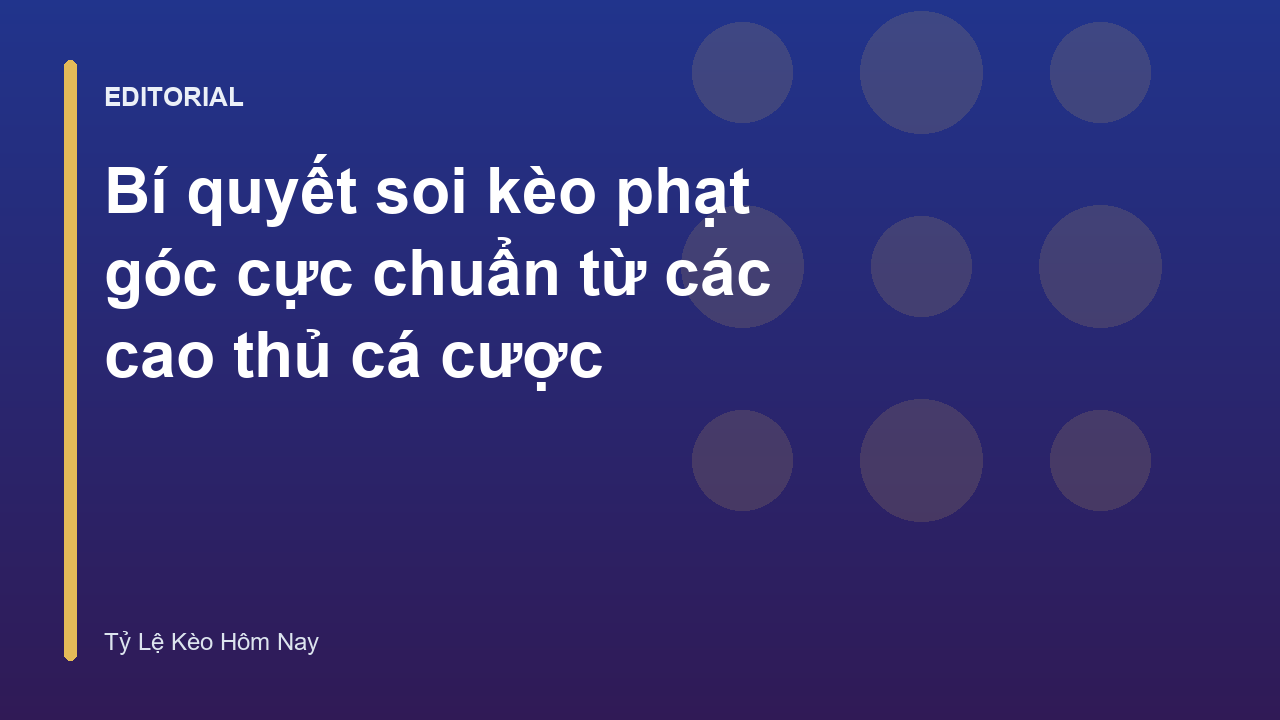 Cầu thủ thực hiện quả phạt góc trong trận đấu bóng đá